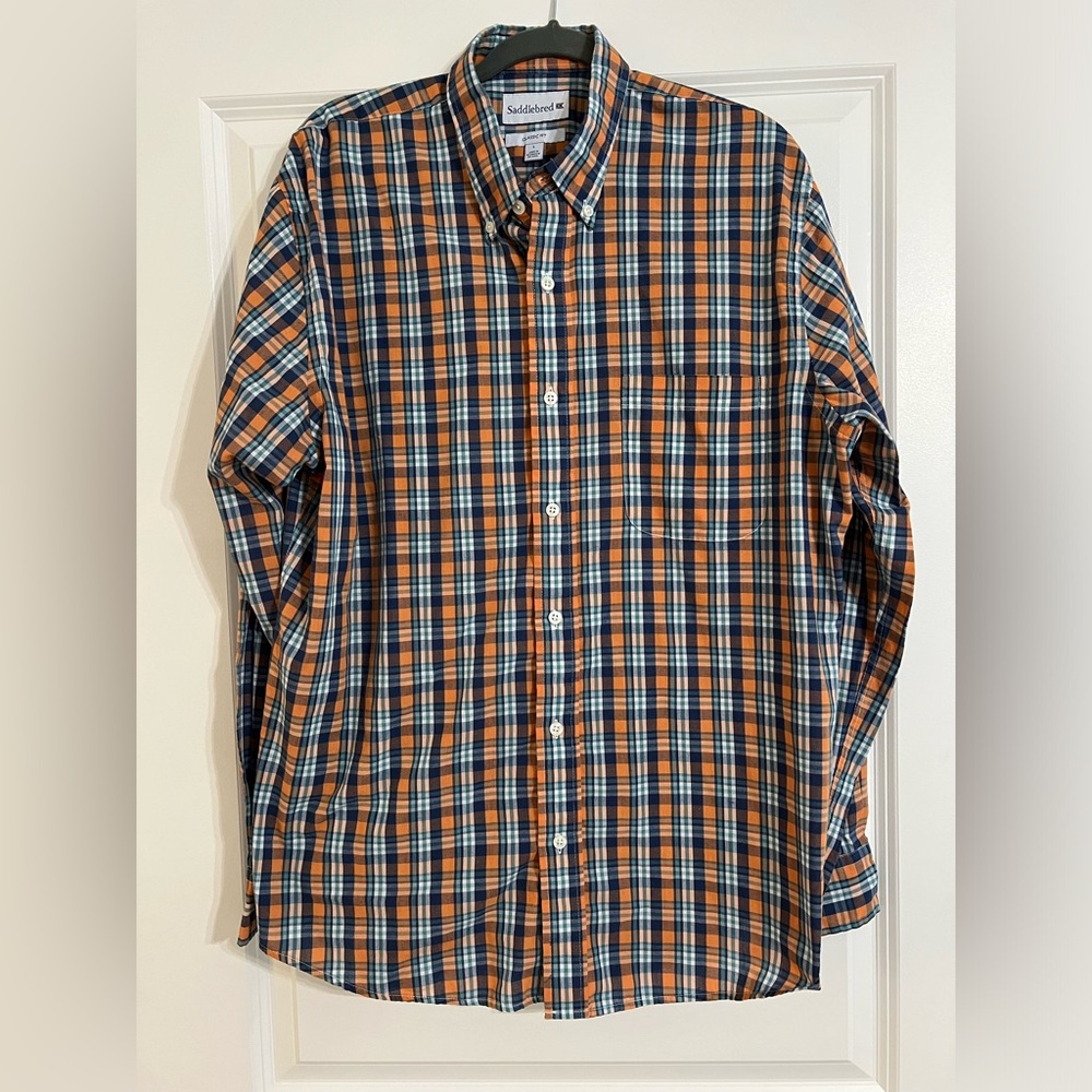 Saddlebred long sleeve button down shirt